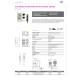 Electronic hygrotherm with external sensor  ETF 012